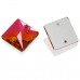 DZ 4068 16mm crystal sew on rhinestone square shape